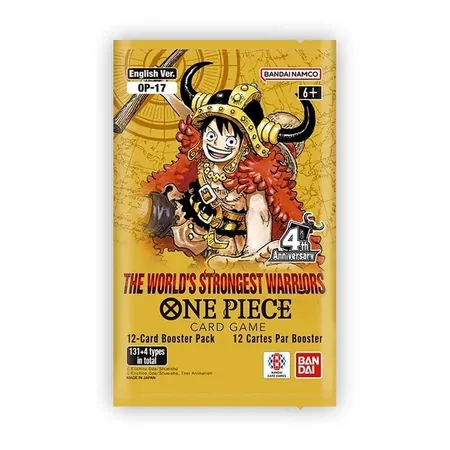 One Piece: The Card Game - OP17 - The World’s Strongest Warriors - Booster