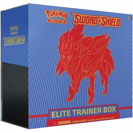 Pokemon TCG: Sword and Shield - Elite Trainer Box - Zamazenta