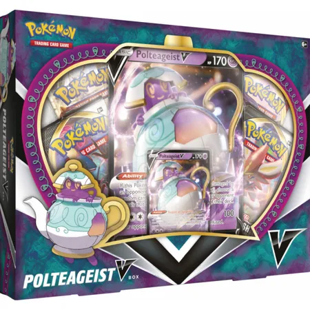 Pokemon TCG: Sword and Shield - Rebel Clash May'20 V Box - Polteageist