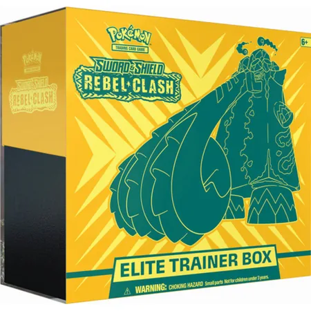 Pokemon TCG: Sword and Shield - Rebel Clash Elite Trainer Box