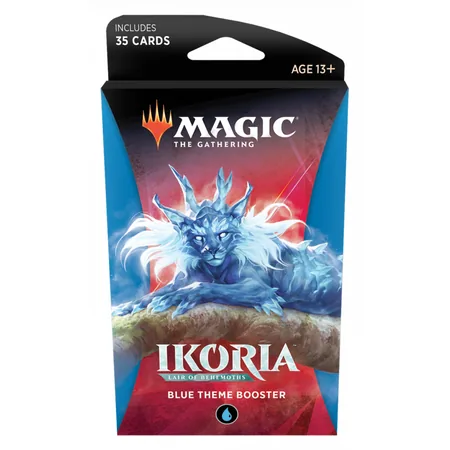 Magic The Gathering: Ikoria - Lair of Behemoths - Blue Theme Booster
