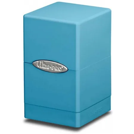 Satin Tower Deck Box - Sky Blue (Jasnoniebieskie)