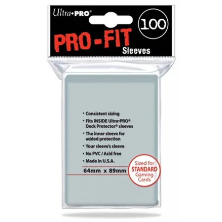 Koszulki Pro-Fit sleeves, wewnętrzne (100)