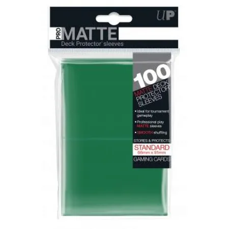 Koszulki Ultra Pro Pro-Matte Zielone (100)