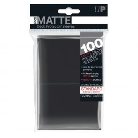 Koszulki Ultra Pro Pro-Matte CZARNE (100)