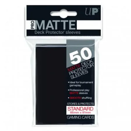 Koszulki Ultra Pro Non-Glare Pro-Matte CZARNE (50)