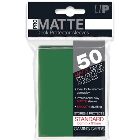 Koszulki Ultra Pro Non-Glare Pro-Matte ZIELONE (50)