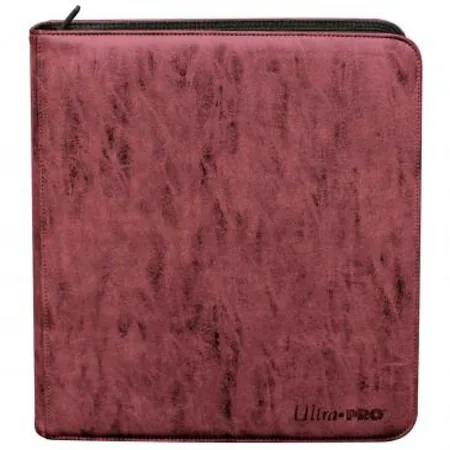 Suede Collection Deck Builder's Playset PRO-Binder - Ruby