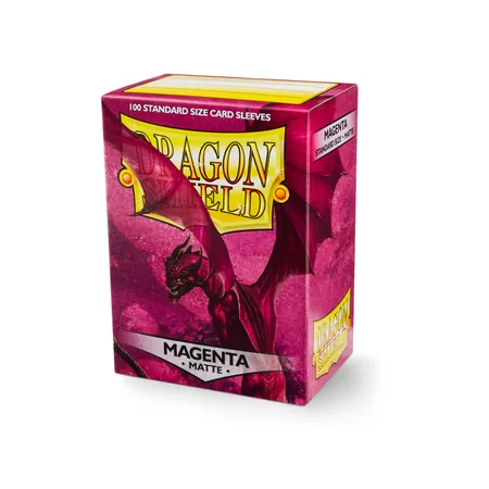 Dragon Shield Matte Sleeves Magenta (100)