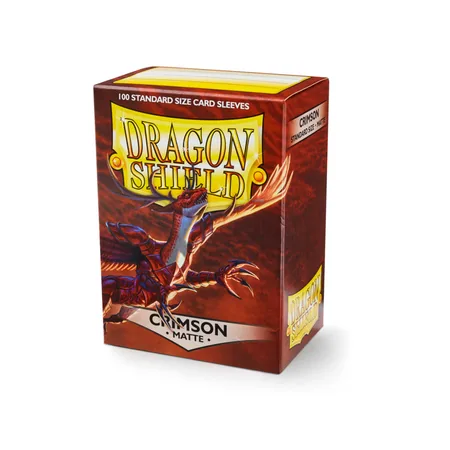 Dragon Shield Matte Sleeves Crimson (100)