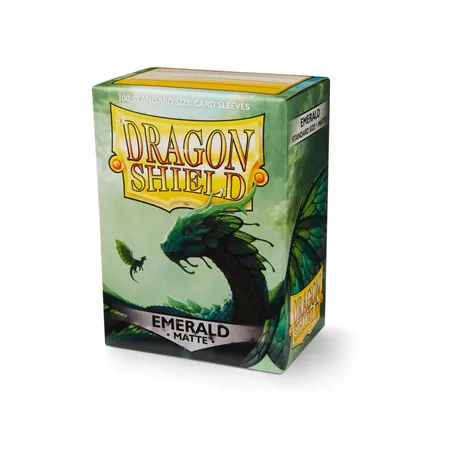 Dragon Shield Matte Sleeves Emerald (100)