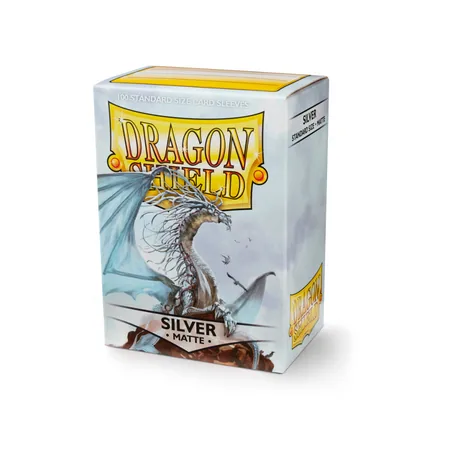 Dragon Shield Matte Sleeves Silver (100)