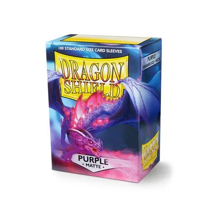 Dragon Shield Matte Sleeves Purple (100)