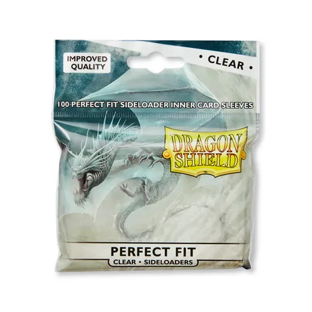 Dragon Shield Perfect Fit Clear Sideloaders (100)