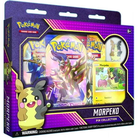 Pokemon TCG: Sword & Shield - Rebel Clash Pin Collection- Morpeko