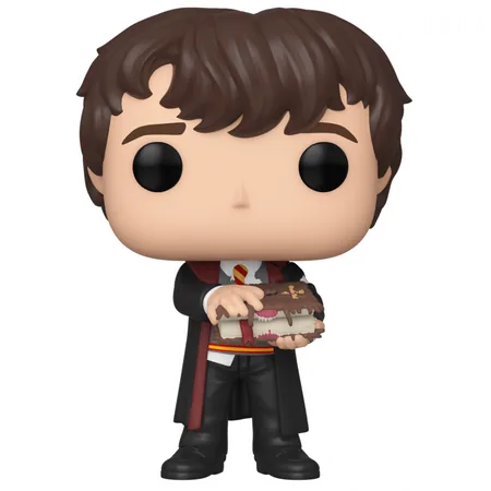 Funko POP Movies: Harry Potter - Neville Longbottom (with Monster Book)