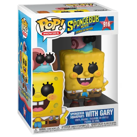 Funko POP Animation: SpongeBob The Movie- SpongeBob Squarepants with Gary