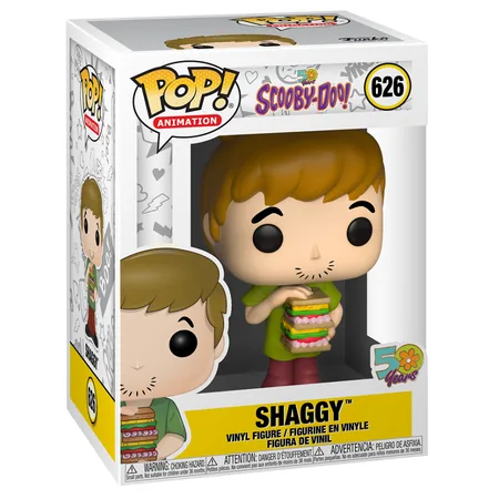 Funko POP Animation: Scooby Doo- Shaggy w/ Sandwich