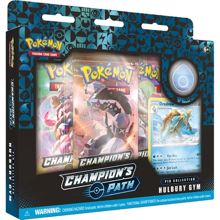 Pokemon TCG: 3.5 September Champion's Path Pin Collection - Hulbury Gym