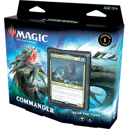 Magic: the Gathering: Commander Legends Deck - Reap the Tides