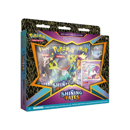 Pokemon TCG: Shining Fates - Polteageist Pin Collection