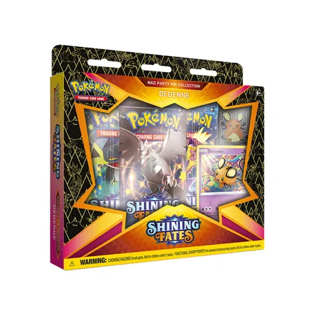 Pokemon TCG: Shining Fates - Dedenne Pin Collection