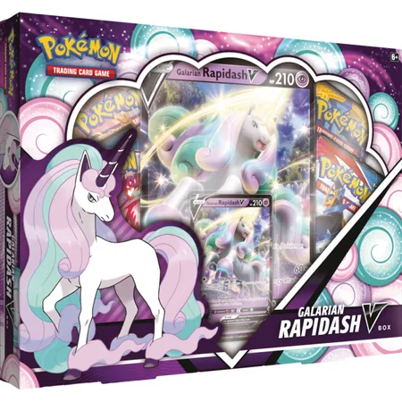 Pokemon TCG: Sword & Shield - Rapidash V Box