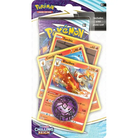 Pokemon TCG: "Chilling Reign" Premium Checklane Blister Blaziken