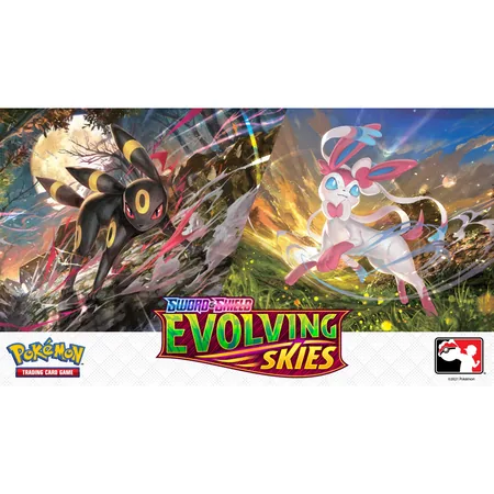 Zestaw Turniejowy Pokemon Evolving Skies (PRE Pack + 3boostery) - Przedsprzedaż