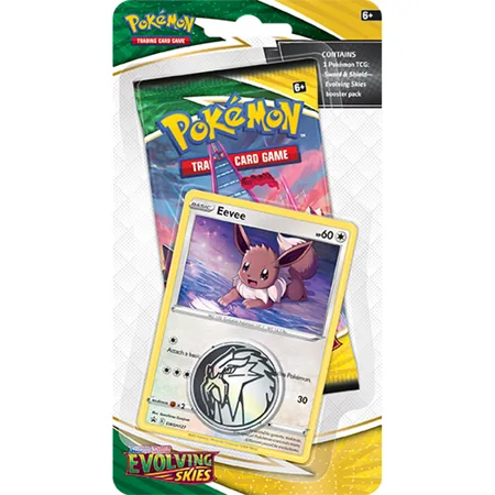 Pokémon TCG: Evolving Skies Checklane Blister - Eevee