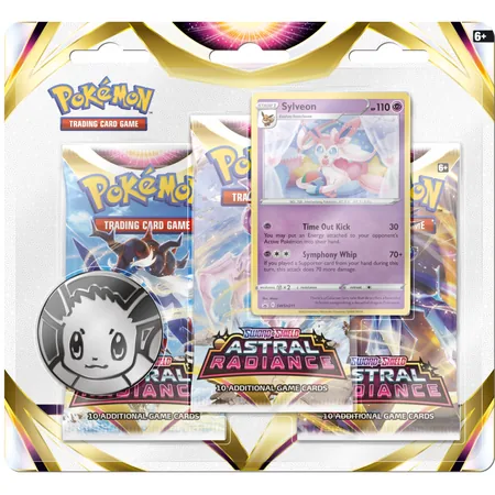 Pokemon TCG: Astral Radiance 3-Pack Blister Sylveon