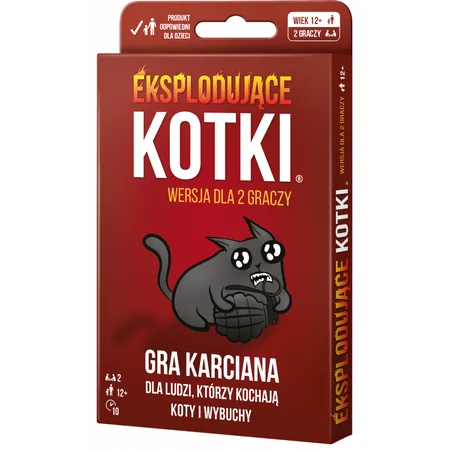 Eksplodujące Kotki: Wersja dla 2 graczy