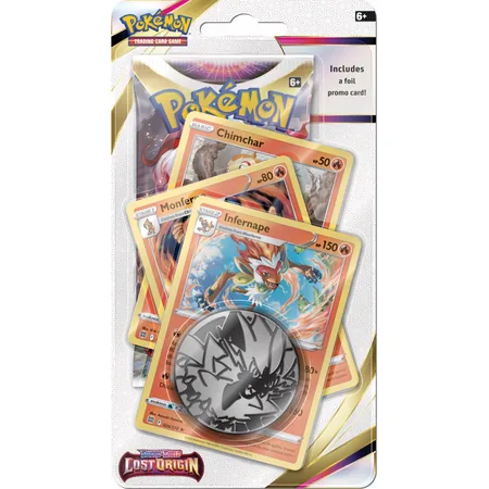 Pokémon TCG: Sword & Shield - Lost Origin - Premium Checklane Blister - Infernape