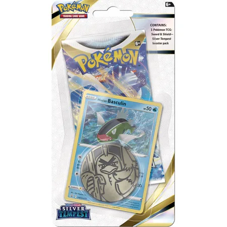 Pokémon TCG: Silver Tempest - Checklane Blister - Basculin