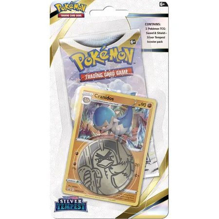 Pokémon TCG: Silver Tempest - Checklane Blister - Cranidos